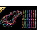 Blank Assorted Twist Mardi Gras Throw Bead Necklace (Non Flashing)